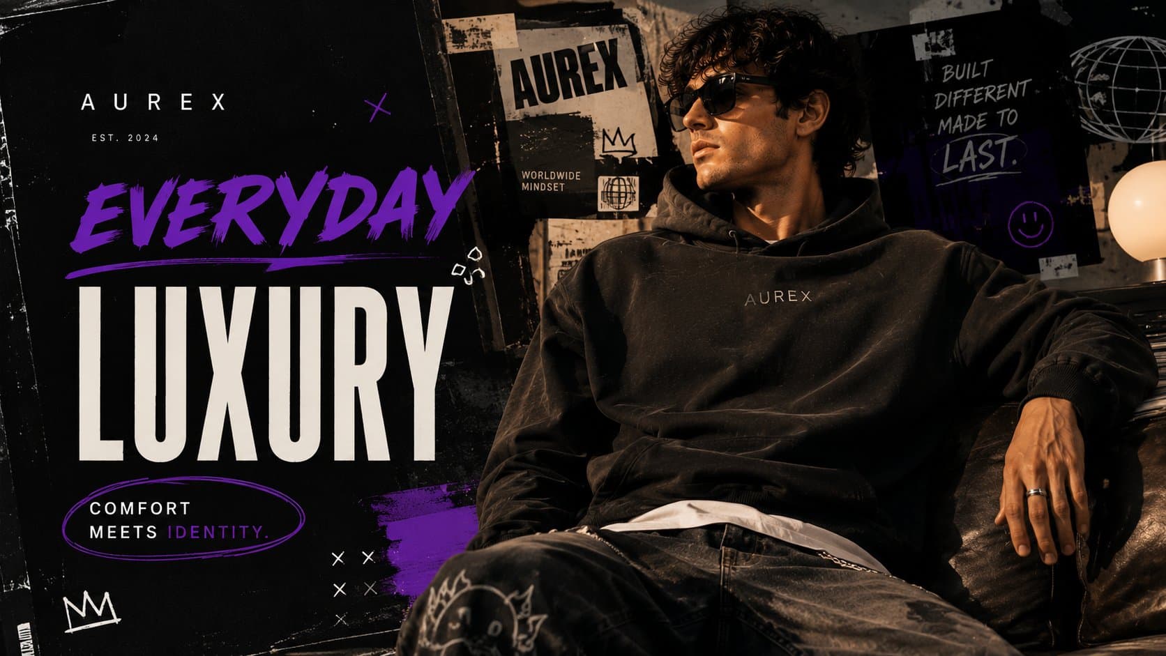 Everyday luxury — comfort meets identity.