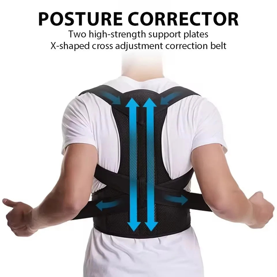 Back Posture Corrector Scoliosis Back Brace Spine Corset Shoulder Therapy Support Posture Correction Belt Orthopedic