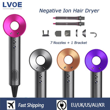 Negative Ion Fast Hair Dryer Professional High Speed Leafless Salon Home Constant Temperature Hair Care Hair Dryer