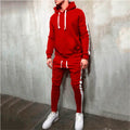 2025 New Autumn Men Running Set Men Sport Suits Sportswear 2Pcs Tracksuit Sportswear Hoodies Sweatshirt&Pant Suit Men Sports Set - Aurex