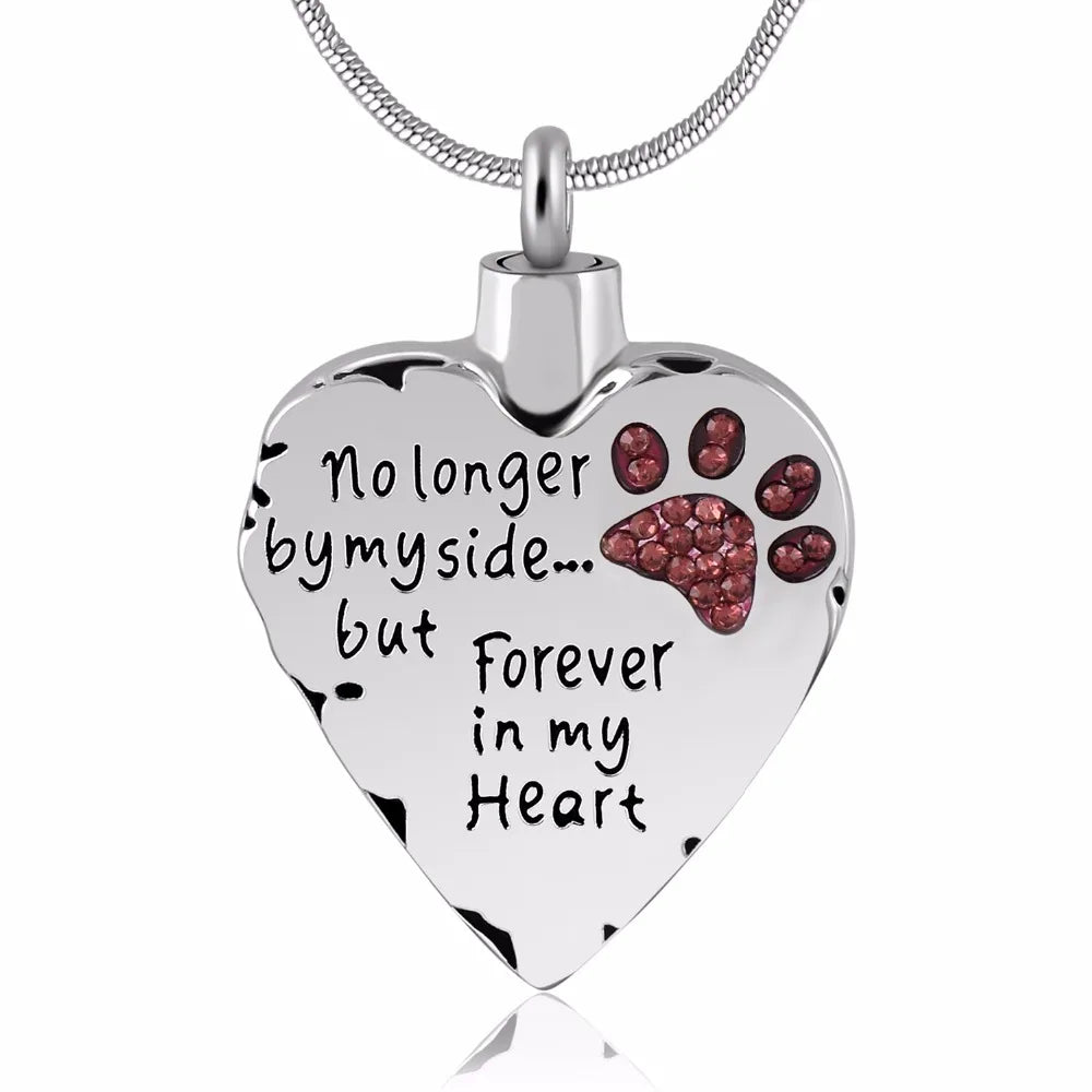 Men No Longer by My Side Forever in My Heart Locket Cremation Memorial Ashes Urn Pendant Necklace for Mom,Dad,Grandpa...Jewelry