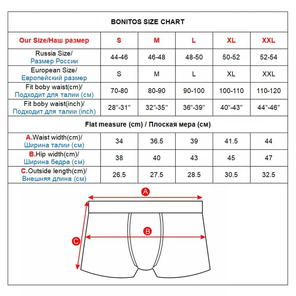 4pcs Print Men's Panties With Hole Sexy Cotton Boxers For Man Underwear Boxershorts Wholesale Lot Underpants Male Shorts Calecon