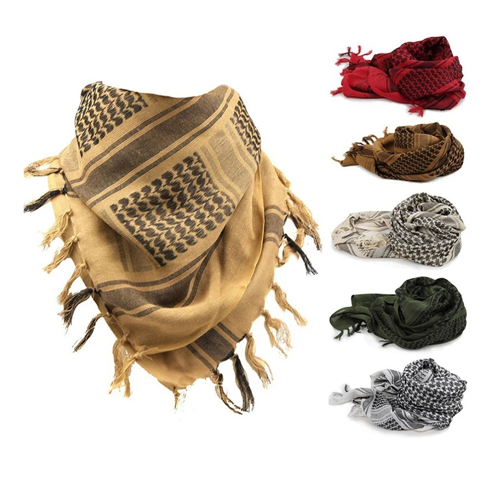 Summer Women Tactical Arab Scarf Men Fashion Lightweight Hijab Scarf Spring Army Plaid Head Scarf Keep Warm 2020 New Hot Sale