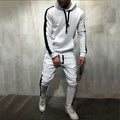 2025 New Autumn Men Running Set Men Sport Suits Sportswear 2Pcs Tracksuit Sportswear Hoodies Sweatshirt&Pant Suit Men Sports Set - Aurex