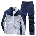 2025 Brand Loose Men's Set Spring Sports Jacket+Pants Tracksuit Men Fashion Male Sweatsuit Running Set ropa deportiva hombre - Aurex