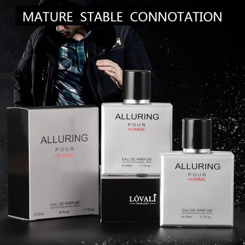 High Quality Brand Parfum Homme Men Lasting Fragrance Body Spray Perfume Pheromone Eau De Parfum Men Cologne 50ml Perfumes Mujer - Aurex