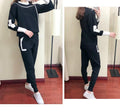 Winter Women Knitted 2 Pieces Set Muslim Casual Thicken Pullover Sweater +Knitted Pant 2PCS Suits Outfit Sport Warm Set 2024 - Aurex