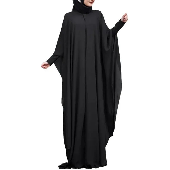 Eid Muslim Abayas for Women Modest Fake Two Pieces Dresses Islam Vestidos Arab Long Robe Jalabiya Ramadan Morocco Dubai Kaftan