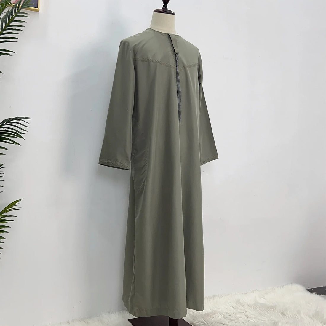 Eid Dress for Muslim Men Jubba Thobe Mens Abaya Islamic Eid 2025 Ramadan Long Robe Saudi Musulman Wear Caftan Dubai Arab Dresses