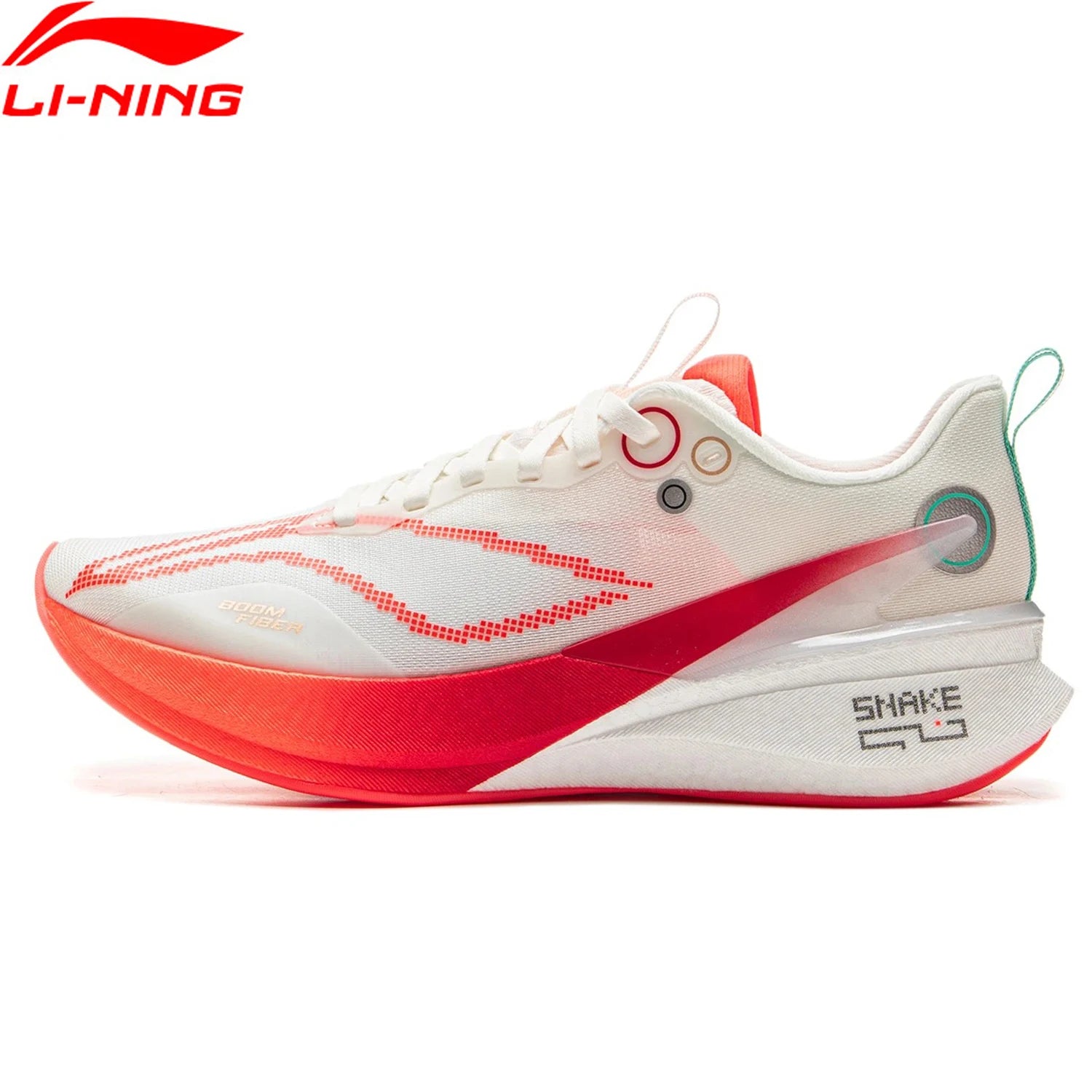 Li-Ning Women RED HARE 8 PRO Racing Running Shoes BOOM FIBER Cushion GCR LOC Sport Shoes Wearable Breathable Sneaker ARPV006