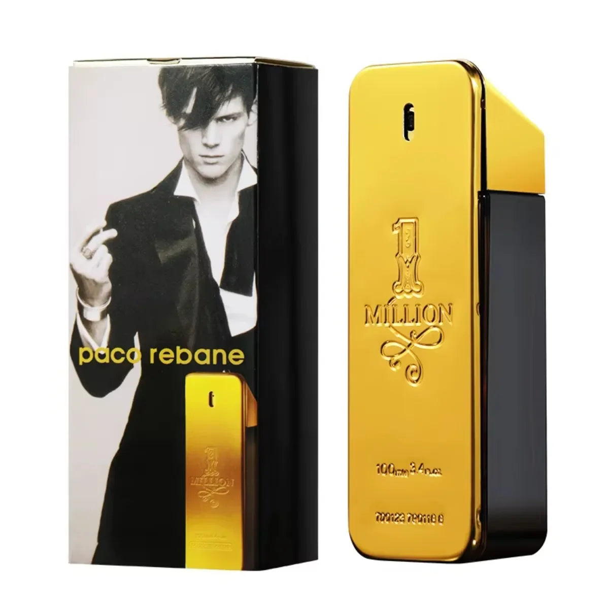 Luxury Gold One Million Perfume Hombre 100ml Eau De Parfum Spray for Men Fresh Romantic Spicy Woody Notes Lasting Homme Perfume - Aurex