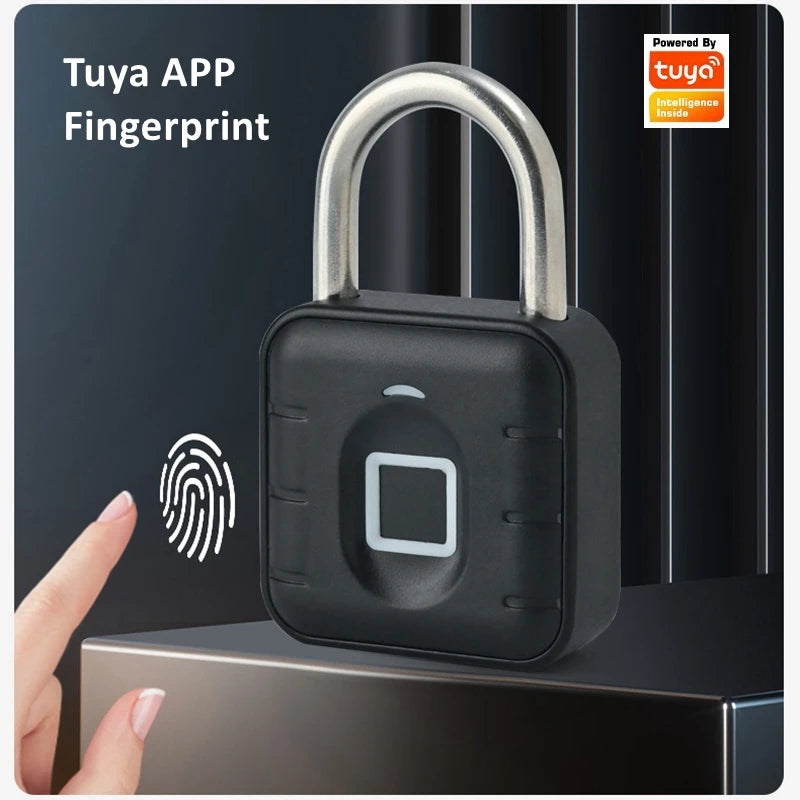 EGFirtor Tuya Bluetooth APP Remote Smart Padlock Security Home Drawer Gym Cabinet Electronic Digital Bag Door Lock