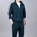 2024 Plus Size Thicken Men Set Warm Thick Hooded 2PC Hoodies Zipper Sports Suit Gym Hombre Tracksuit Men Joggers Women - Aurex