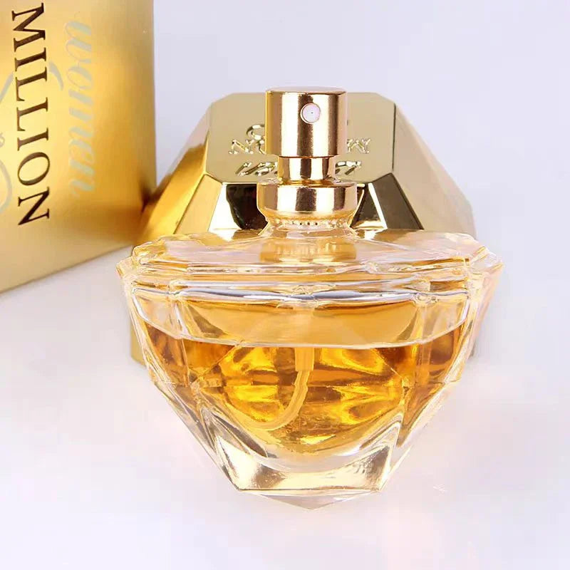 Gold Million Lady Perfume 40ml Sweet Woody Floral Fruity Fragrance Original Brand Body Spray Charming Temptation Gift Perfume - Aurex