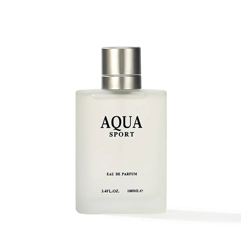 100ML 3.4FL.OZ AQUA Men's Eau de Parfum, Aquatic Aromatic Notes Perfume, Lime, Marine, Musk, Fresh Ocean Fragrance for Men - Aurex