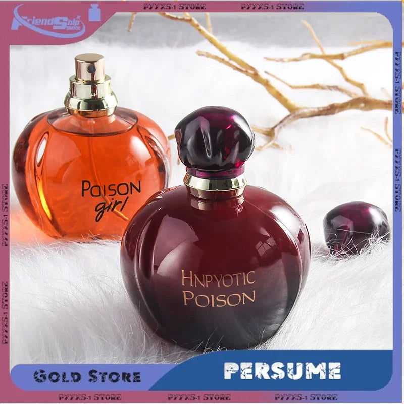 100ml Women Perfume Poison Series Perfume Floral Fruity Scent High Quality Lasting Fragrances Deodorant Pheromones Attract Men - Aurex