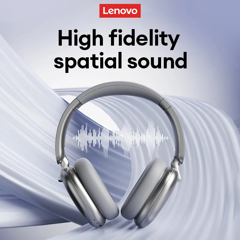 New Lenovo TH60 TWS Bluetooth 5.4 Headphones Long Endurance Headset  HIFI Surround Sound With Large Speakers Outdoor Earphones