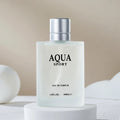 100ML 3.4FL.OZ AQUA Men's Perfume EDP, Aquatic Aromatic Eau de Parfum, Lime Marine Musk Fresh Ocean Fragrance Spray for Men - Aurex