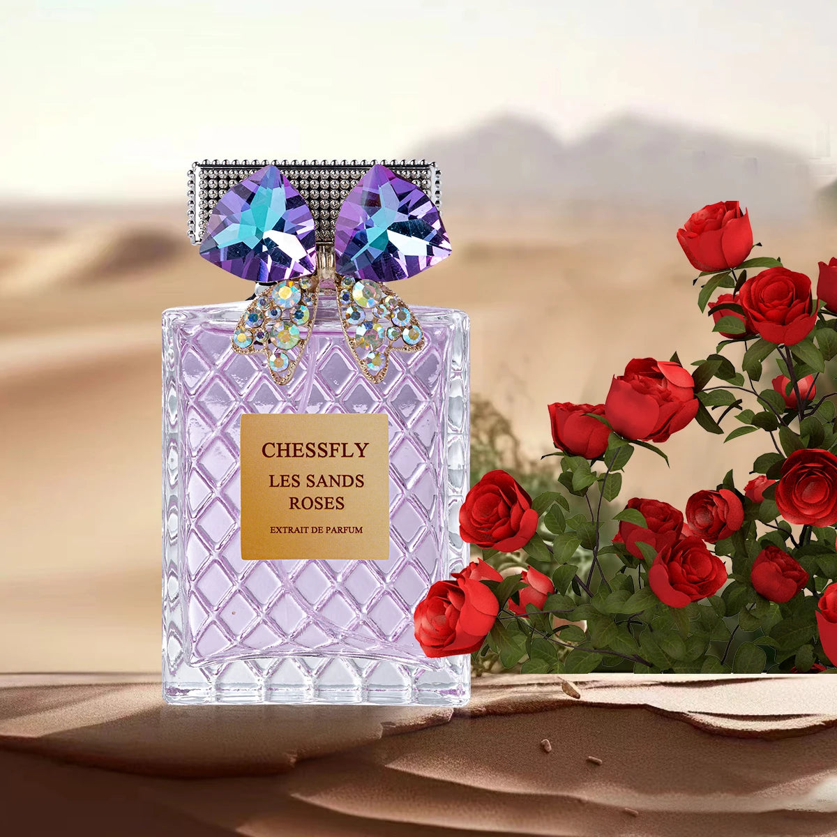 CHESSFLY LES SANDS ROSES EXTRAIT DE PARFUM FOR WOMEN  3.4 FL.OZ INSPIRED BY LES SABLES ROSE PERFUME - Aurex