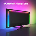 Immersion RGB Computer Screen Synchronization Light Strip, USB 5V Dream Color PC Backlight Pickup Light for Game Room - Aurex