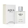 100ML 3.4FL.OZ AQUA Men's Perfume EDP, Aquatic Aromatic Eau de Parfum, Lime Marine Musk Fresh Ocean Fragrance Spray for Men - Aurex