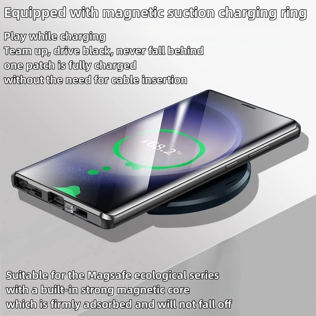 For Samsung Galaxy S25 S23 S24 S22 Ultra Case Magnetic MagSafe Metal Aluminum alloy 360° Surround Screen Glass Protection Cover