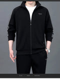 2024 Plus Size Thicken Men Set Warm Thick Hooded 2PC Hoodies Zipper Sports Suit Gym Hombre Tracksuit Men Joggers Women - Aurex