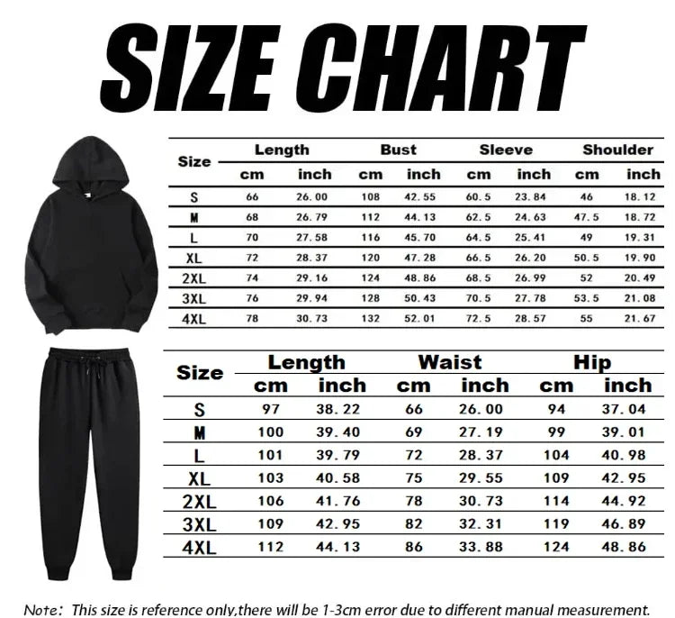 Men's Sports Suits Fashion Tracksuit Women Hoodies + Pants Two Pieces Sets Running Casual Sweatshirts Sweatpants Men's Clothing - Aurex