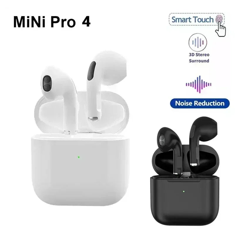 2024 Air Pro 4 TWS Wireless Bluetooth Earphones Headphones Mini Earpone Headset For PC Android Apple iPhone Earbuds Accessories