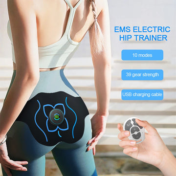 39 Gears Strength EMS Hip Muscle Stimulator Electric Hip Trainer Buttock Muscle Lifting Massage Machine Peach Buttocks Shaping