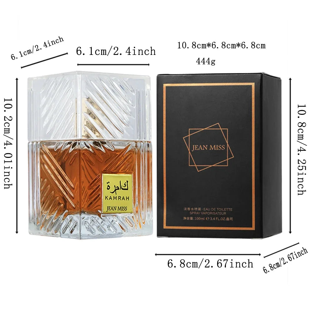 Arabia 100ml Flirting Unisex Perfume Woody Scent Women Eau De Parfum Men Colognes Fragrance Духи 100ml Perfumes Mujer Originales - Aurex