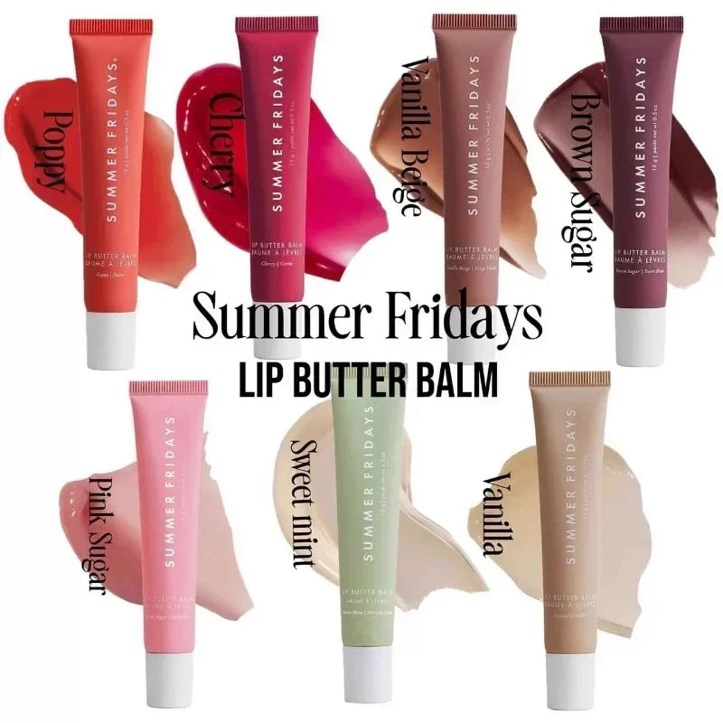 Summer Lip Moisturizing Lip Balm Care 15ml Lip Balm Smoothing Lip Lines Lasting Nourishment For Women Daily Care Makeup Lipcare