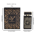 Arabic Style 2024 Women Lasting Fragrance Body Spray Perfume Floral Scent Pheromone Eau De Parfum Men Cologne 100ml Parfumeur - Aurex