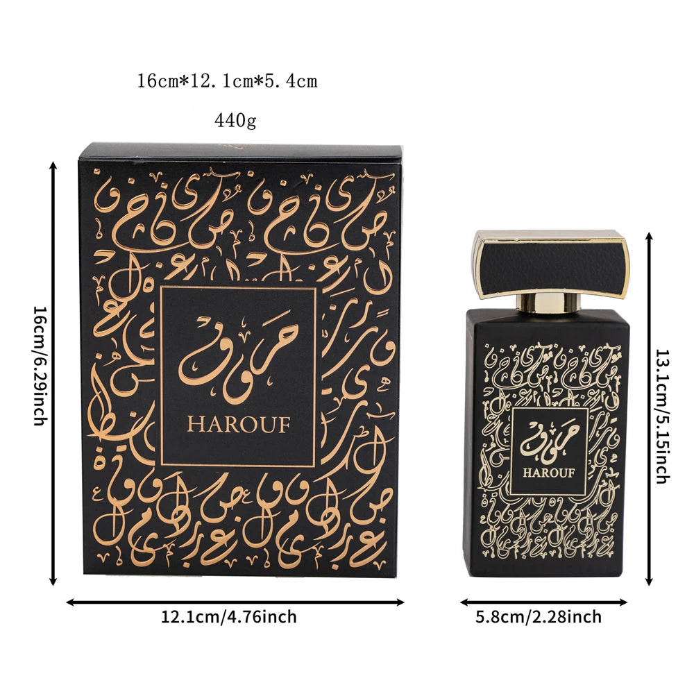 Arabic Style 2024 Women Lasting Fragrance Body Spray Perfume Floral Scent Pheromone Eau De Parfum Men Cologne 100ml Parfumeur - Aurex