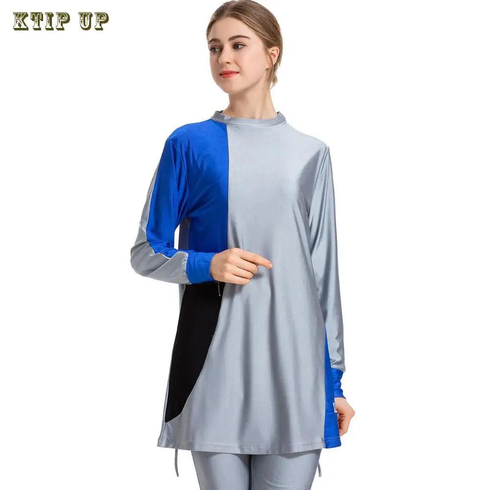 Casual Tracksuits for Women, Wide Leg Pants Sets, Long Sleeve Blouse, Muslim Abaya, Turkey Kaftan, Eid Arab, Autumn Fashion - Aurex