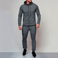 2025 New Autumn Men Running Set Men Sport Suits Sportswear 2Pcs Tracksuit Sportswear Hoodies Sweatshirt&Pant Suit Men Sports Set - Aurex