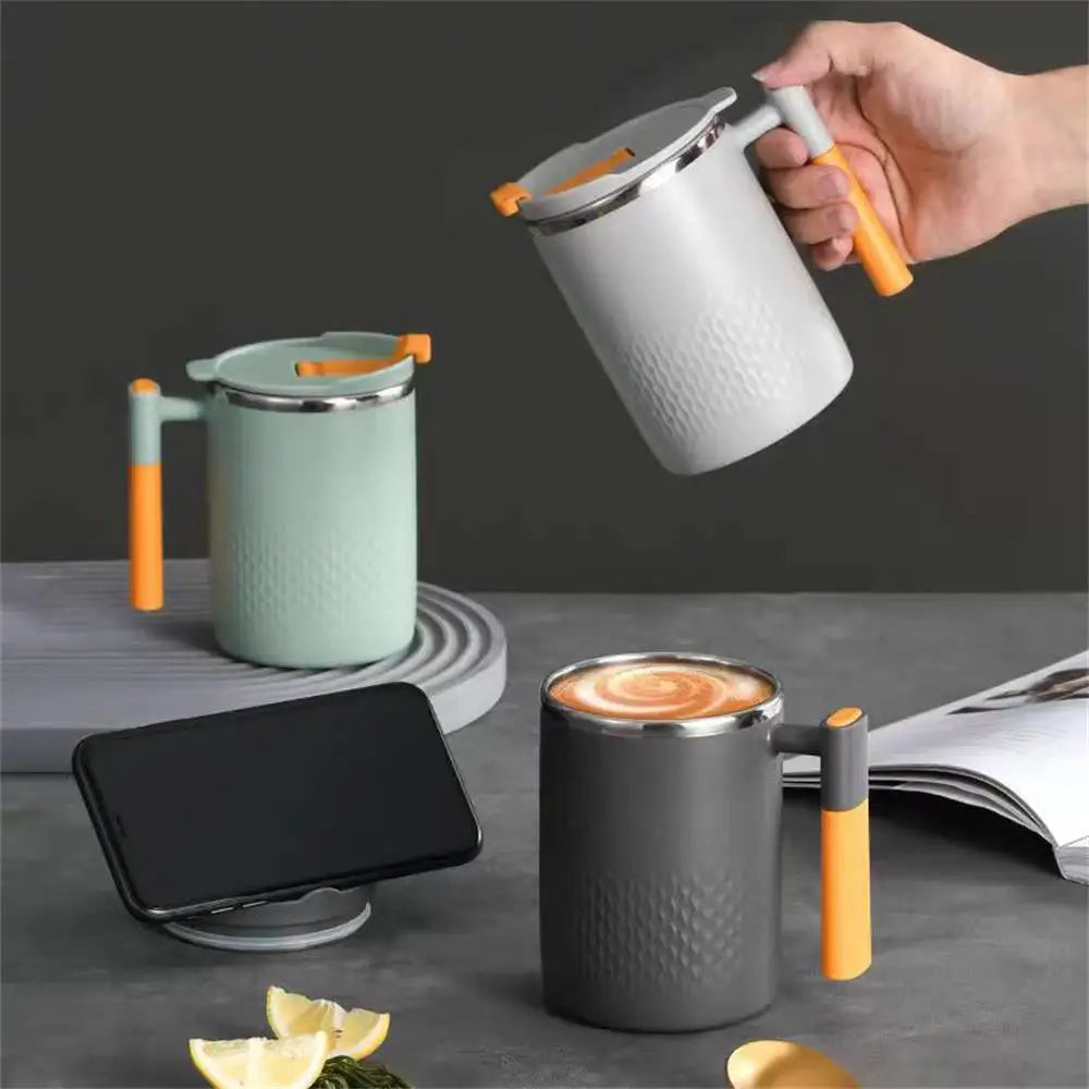 304 Stainless Steel Mug With Tea Leak Tea Cup Double Layer Coffee Cup Japanese Tea Cup Milk Cup