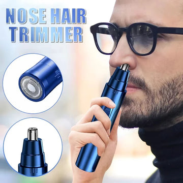 Powerful Electric Nose Hair Trimmer for Men and Women - High Torque Motor and Low Noise, Perfect for Nose and Ear Hair Removal