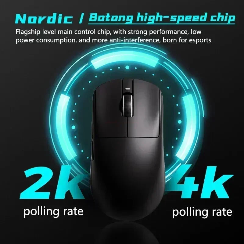 Vgn Vxe Dragonfly R1 ProMax Gaming Mouse Bluetooth Mouse Rechargeable Gamer Paw3395 Lightweight Ergonomic Wireless Mouse Esport