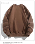 New Autumn Winter Round Neck Pullover Men's Long Sleeve T-shirt Men's - Aurex