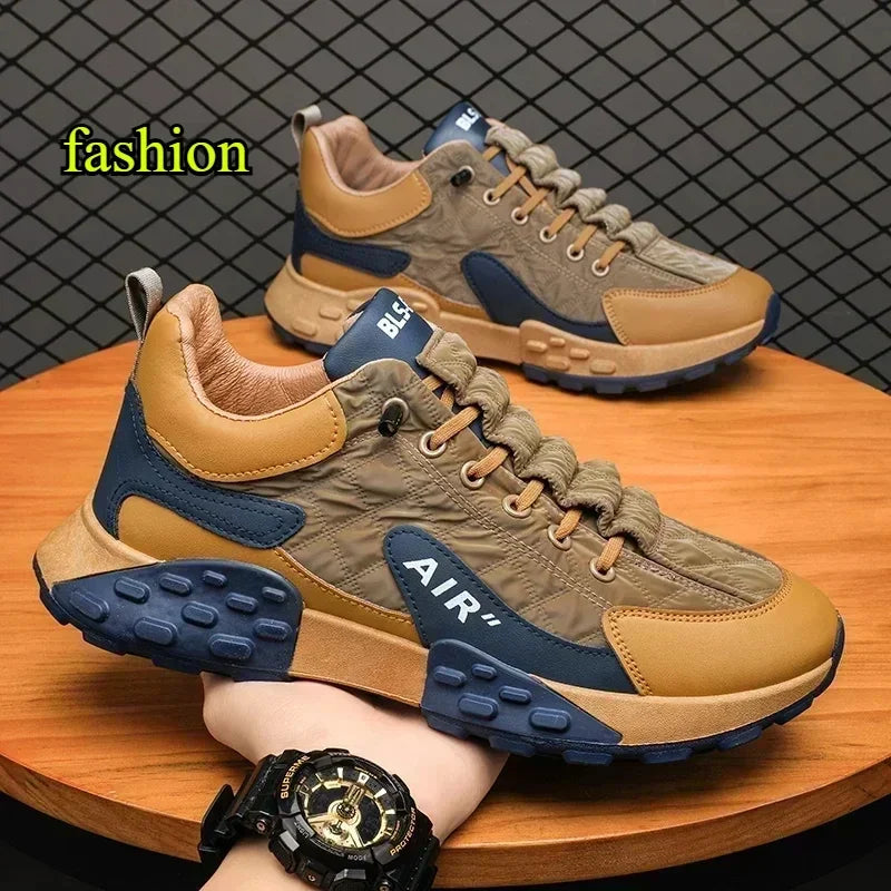 Men Shoes Platform Male Sneakers 2025-New Vulcanized Shoes for Men Casual Running Shoes Large Size Hot Sapatos Masculinos