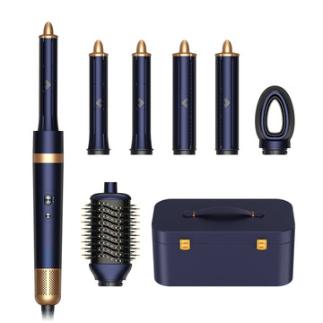 Hair Dryer Flex Style Air Drying Styling System Negative Ion Hair Dryer Airwrap Powerful Hair Dryer Brush Auto-Wrap Curlers