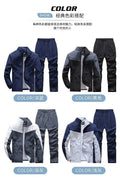 2025 Brand Loose Men's Set Spring Sports Jacket+Pants Tracksuit Men Fashion Male Sweatsuit Running Set ropa deportiva hombre - Aurex