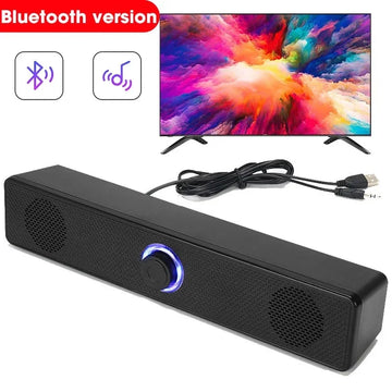 Computer Desktop High-quality Bluetooth Wired Dual-purpose High-volume Microphone Two-in-one Speaker Home Surround Audio System