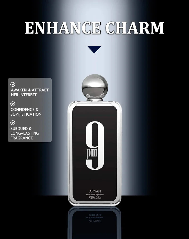 100ML Perfume Hombre Men Persistent Charm Perfumes Wood Tone Fragrance Body Perfume Spray For Men Women Deodorants Gift 3.4 Oz - Aurex