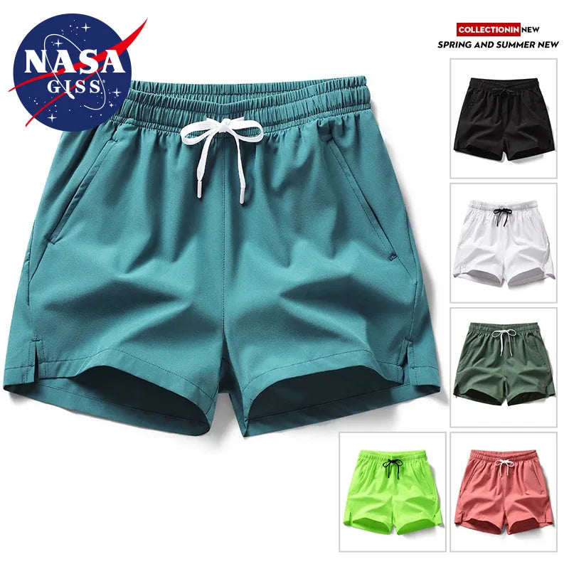 2024summer hot selling sports shorts, running pants, three piece pants, men's and women's zippered pockets, couple's short