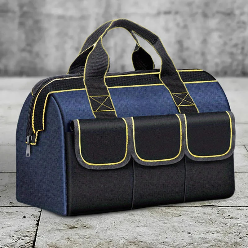 New 14in/20in Electrician Tool Bag 1680D Oxford Cloth Wear-resistant Multi-Pocket Waterproof High Capacity Storage Hand Bag