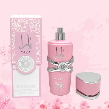 250ML 8.4FL.OZ Amber Vanilla Yara Perfume, Long Lasting Gourmand Fragrance Eau de Parfum Spray, Arabian Perfumes Gift for Women - Aurex