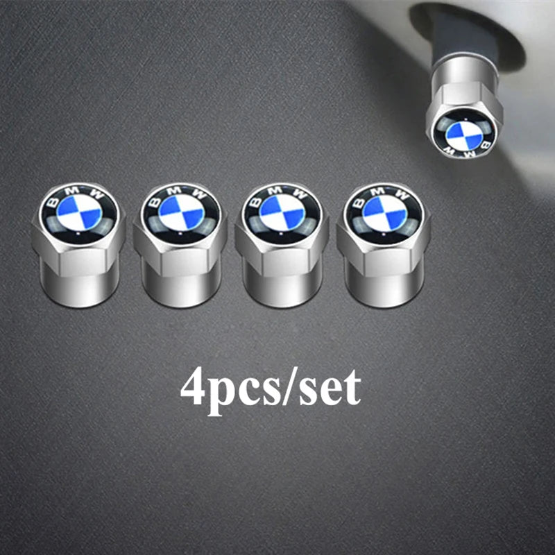 4Pcs Metal Car Wheel Tire Air Valve Caps Stem Covers For BMW M Performance E36 E39 E46 E60 E90 X2 X1 X3 X5 E46 E39 E70 M3 M5 M6