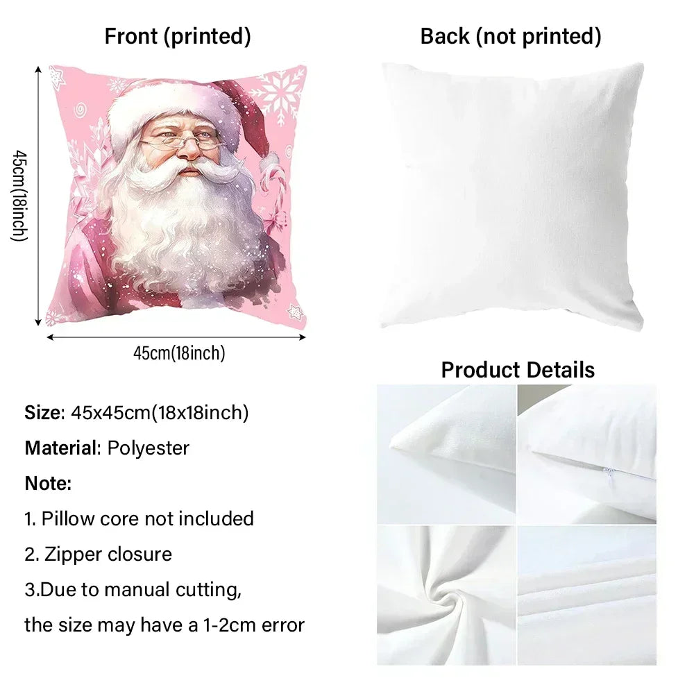 Flowers Ramadan Print Pillowcase Nordic Home Decor Pillowcase Holiday Bedroom Living Room Decoration Polyester Cushion Cover